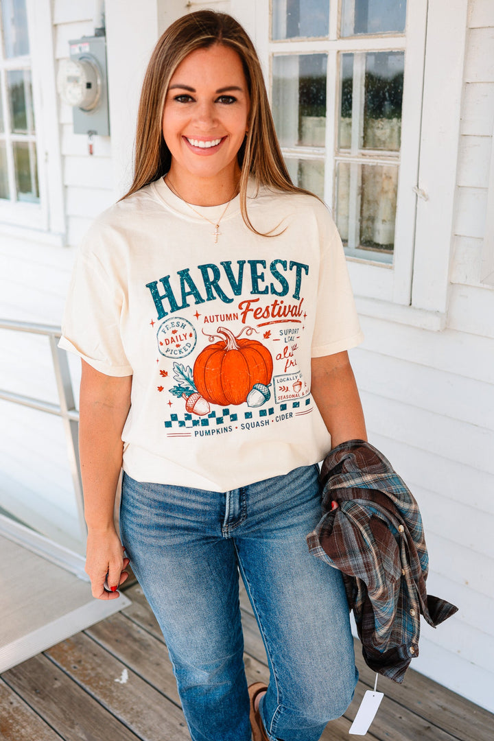 Harvest Festival Graphic Tee - Ivory