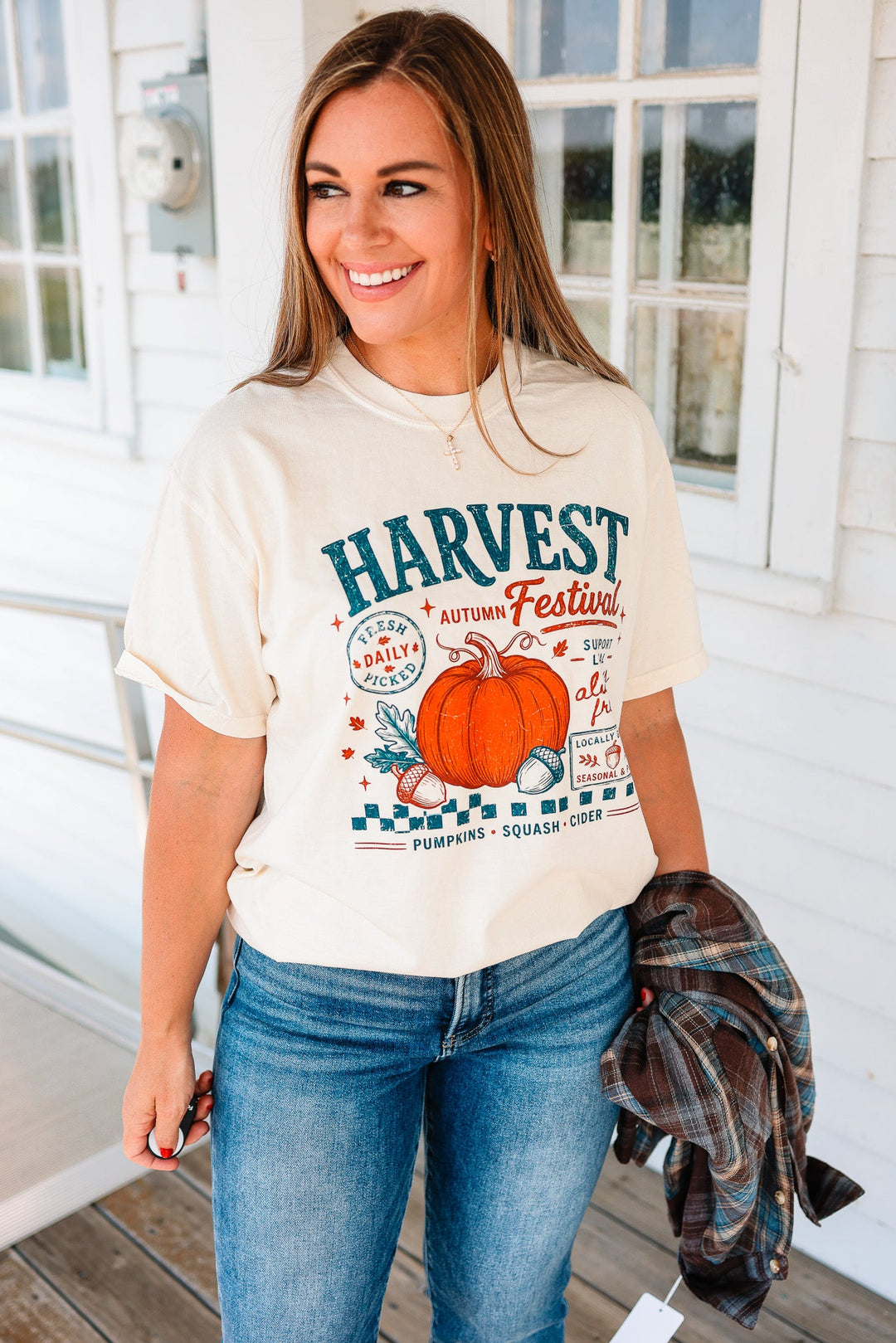 Harvest Festival Graphic Tee - Ivory