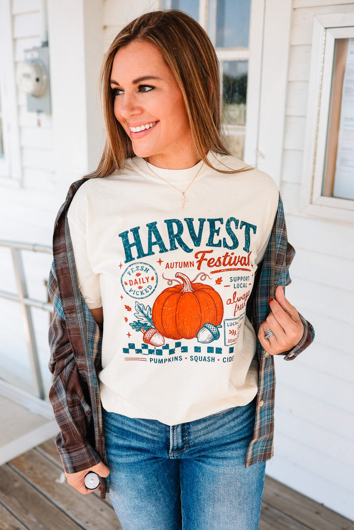 Harvest Festival Graphic Tee - Ivory